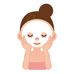 重ね付けパック